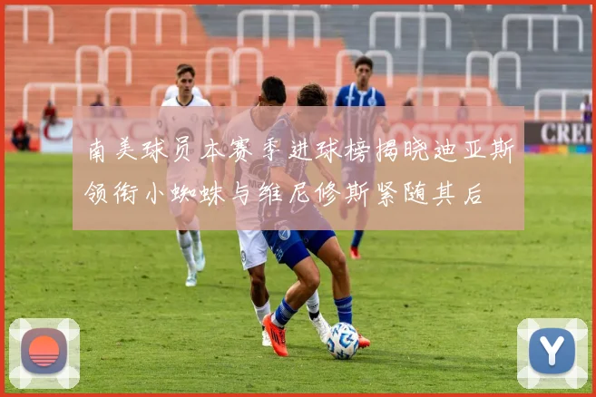 南美球员本赛季进球榜揭晓迪亚斯领衔小蜘蛛与维尼修斯紧随其后